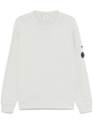 Logo Cotton Crewneck Sweatshirt - C.P. COMPANY - Modalova