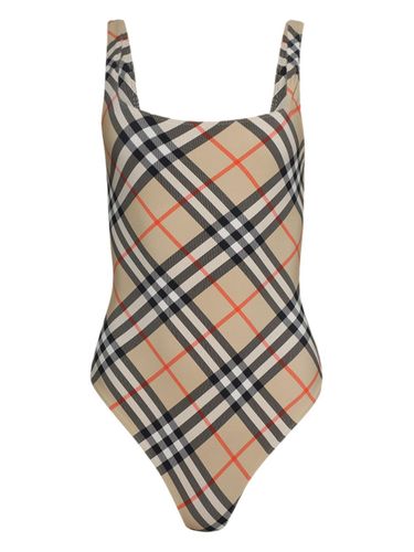 Burberry Check Swimsuit - Burberry - Modalova