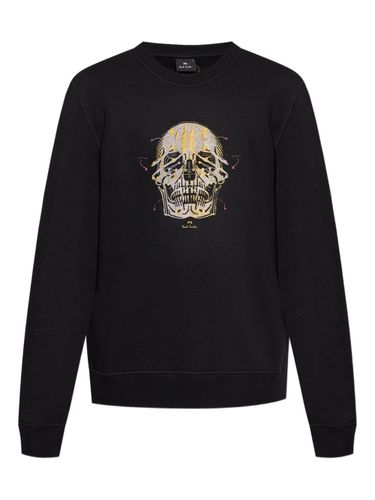 Printed Cotton Sweatshirt - PS PAUL SMITH - Modalova