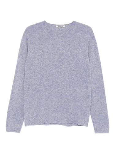 Wool And Cotton Crewneck Jumper - AURALEE - Modalova