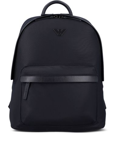 Emporio Armani Logo Nylon Backpack - Emporio Armani - Modalova