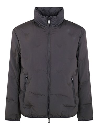 Nylon Short Down Jacket - Emporio Armani - Modalova