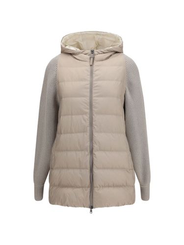 Brunello Cucinelli Midi Down Jacket - Brunello Cucinelli - Modalova