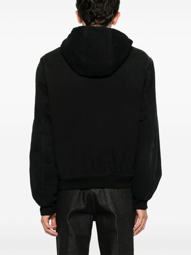 PRADA- Denim Hooded Jacket - Prada - Modalova