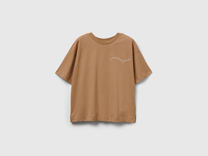 Benetton, T-shirt Avec Slogan Imprimé, Taille: L, - United Colors of Benetton - Modalova