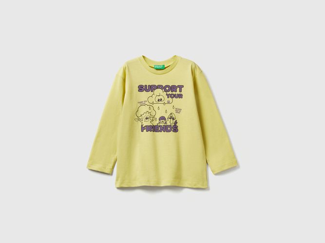 Benetton, T-shirt Imprimé, Taille: 12-18, Jaune, Enfants - United Colors of Benetton - Modalova