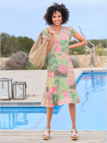 Robe en jersey imprimé mode - - Linea Tesini - Modalova