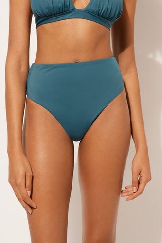 High-Waisted Brazilian Swimsuit Bottoms Scultura Woman Size M - Calzedonia - Modalova