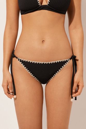 String Swimsuit Bottom Bicolor Woman Size L - Calzedonia - Modalova