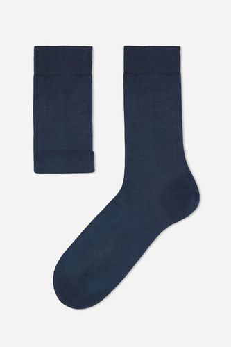 Calcetines Cortos de Hombre con Hilo de Escocia Hombre Velikost 12MZ - Calzedonia - Modalova