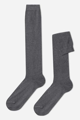 Calcetines Largos de Hombre en Algodón Cálido Hombre Velikost 44-45 - Calzedonia - Modalova