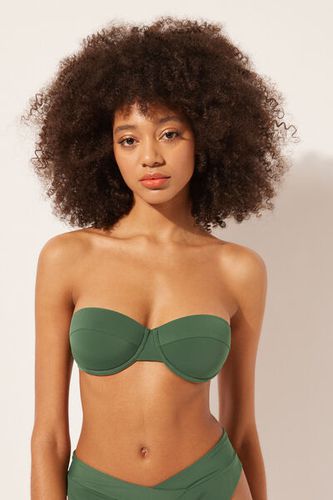 Bandeau Balconette Relleno Ligero Bikini Indonesia Mujer Velikost 4 - Calzedonia - Modalova