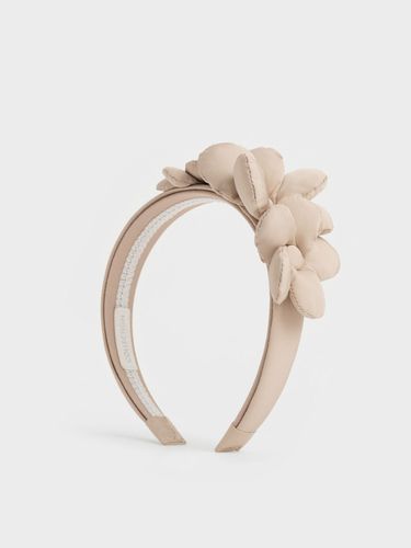 Charles & Keith - Flower-Embellished Hair Band - Charles & Keith - Modalova