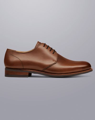 Chaussures Derby À Semelle En Caoutchouc - Beige Foncé en par - Charles Tyrwhitt - Modalova