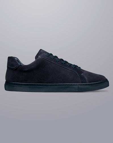 Men's Suede Trainers - Navy, 11 R by - Charles Tyrwhitt - Modalova