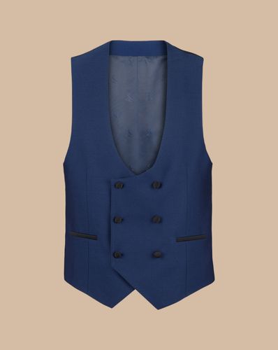 Men's Dinner Suit Waistcoat - Royal , w40 by - Charles Tyrwhitt - Modalova
