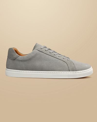 Men's Suede Trainers - , 7 R by - Charles Tyrwhitt - Modalova