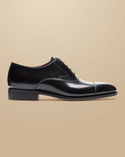 Men's Made In England High-Shine Leather Oxford Shoes - , 10 R by - Charles Tyrwhitt - Modalova