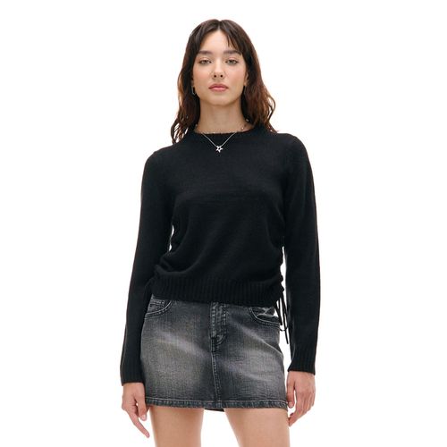 Cropp - Jersey liso - Negro - Cropp - Modalova