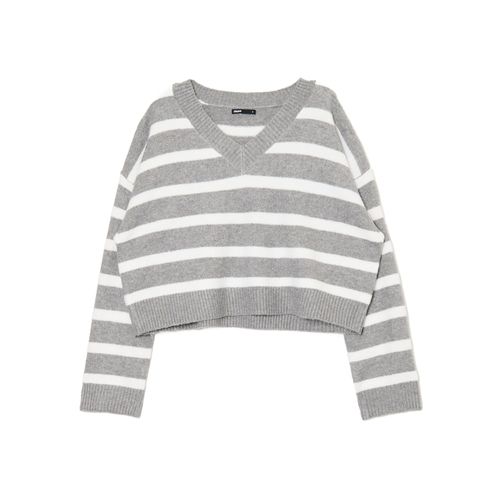 Cropp - Jersey a rayas - gris medio - Cropp - Modalova