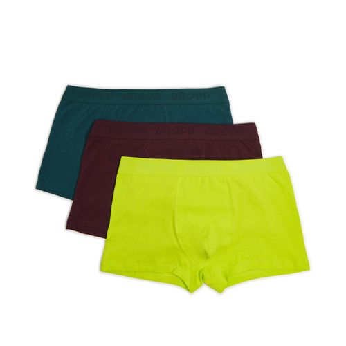 Cropp - Pack de 3 bóxeres - Verde - Cropp - Modalova