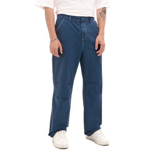 Cropp - Pantalón - steel blue - Cropp - Modalova