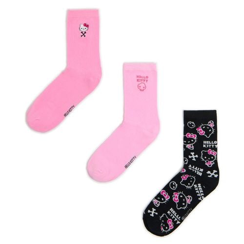 Pack de 3 pares de calcetines Hello Kitty - Cropp - Modalova