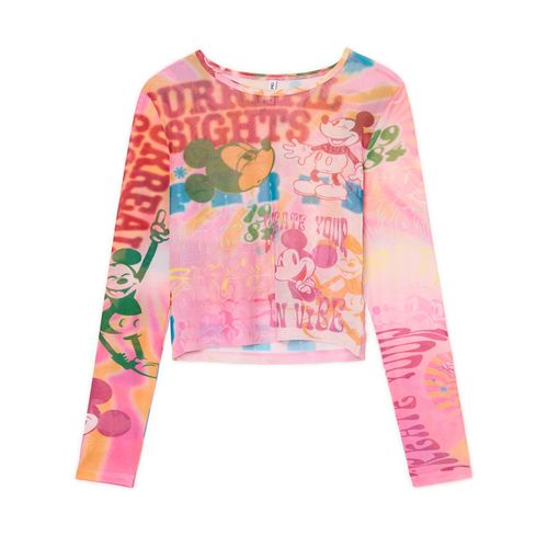 Camiseta de manga larga estampada Mickey Mouse - Cropp - Modalova