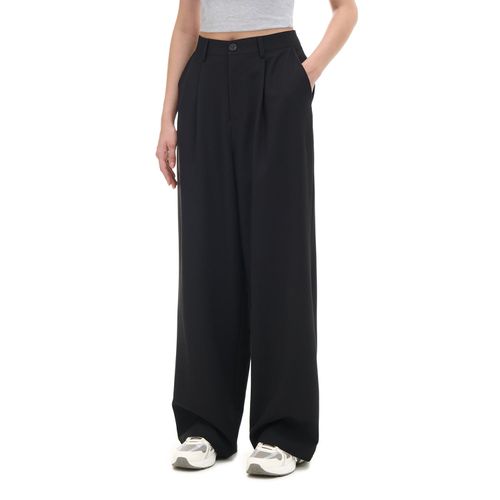 Cropp - Pantalón a rayas - Negro - Cropp - Modalova