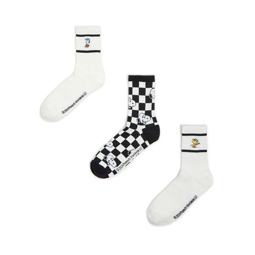 Pack de 3 pares de calcetines Snoopy - Cropp - Modalova