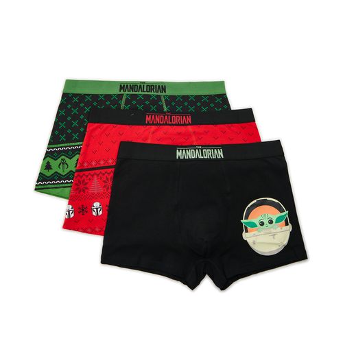 Pack de 3 bóxeres navideños The Mandalorian - Cropp - Modalova