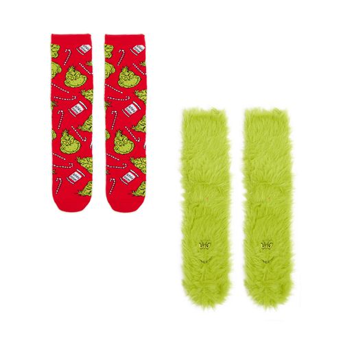 Pack de 2 pares de calcetines navideños Grinch - Cropp - Modalova