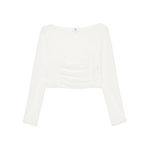 Cropp - Blusa blanca - Blanco - Cropp - Modalova