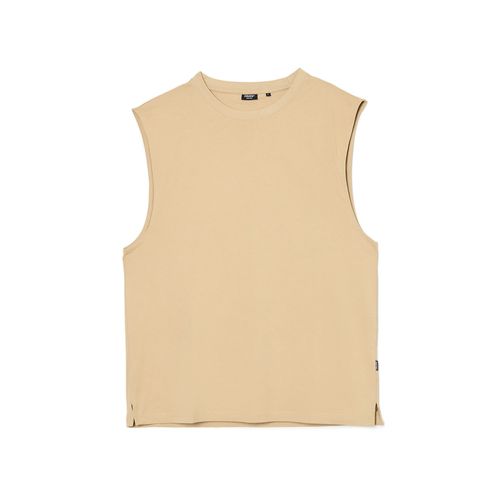 Cropp - Camiseta lisa - Beige - Cropp - Modalova