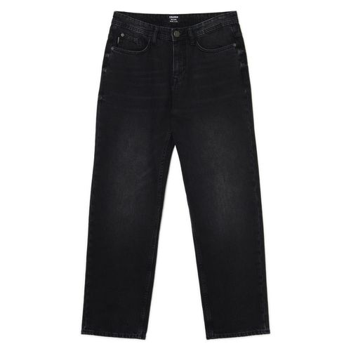 Cropp - Vaqueros relaxed - Negro - Cropp - Modalova