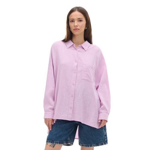 Cropp - Camisa lisa - rosa pastel - Cropp - Modalova