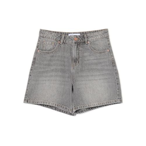 Cropp - Bermudas vaqueras - Gris - Cropp - Modalova