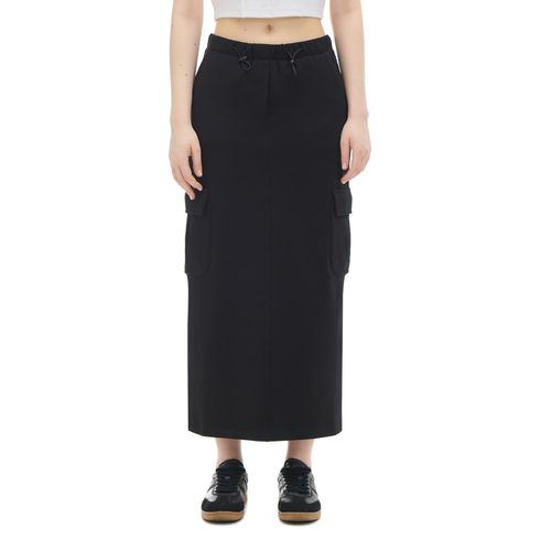 Cropp - Falda midi - Negro - Cropp - Modalova