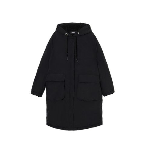 Cropp - Parka con capucha - Negro - Cropp - Modalova