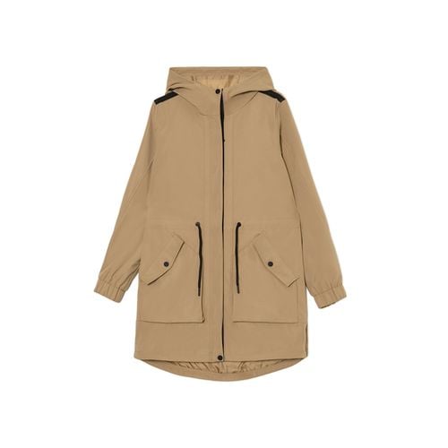 Cropp - Parka con capucha - Beige - Cropp - Modalova