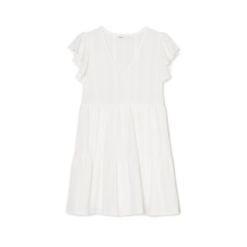 Cropp - Vestido blanco - Blanco - Cropp - Modalova