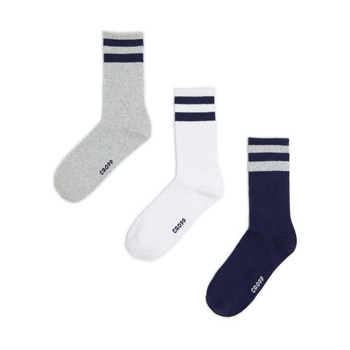 Pack de 3 pares de calcetines largos - Cropp - Modalova