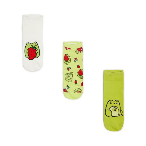 Pack de 3 pares de calcetines - Cropp - Modalova