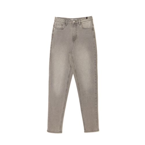 Cropp - Vaqueros mom slim - Gris - Cropp - Modalova