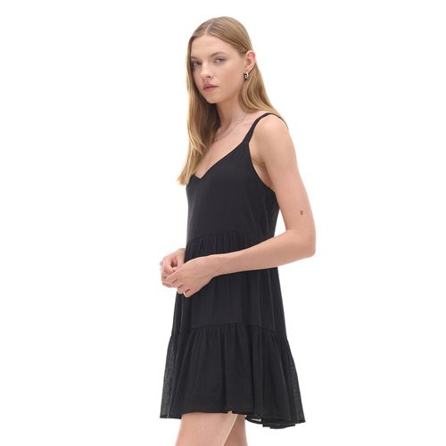 Cropp - Vestido de tirantes - Negro - Cropp - Modalova