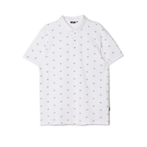 Cropp - Polo blanco - Blanco - Cropp - Modalova