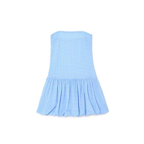Cropp - Vestito a quadri - azzurro - Cropp - Modalova