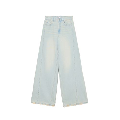 Cropp - Jeans a gamba ampia - Blu - Cropp - Modalova