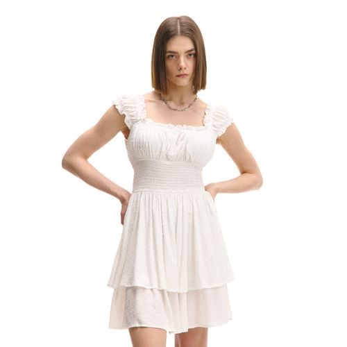 Cropp - Vestito mini - Bianco - Cropp - Modalova