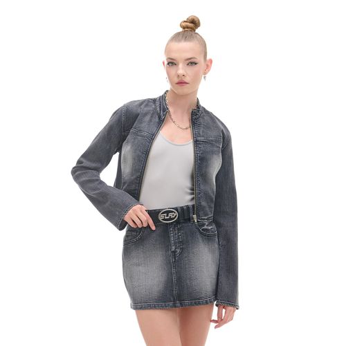 Cropp - Giacca in denim - Nero - Cropp - Modalova